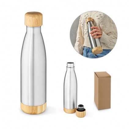 Garrafa em aço inox 550 mL  Personalizada