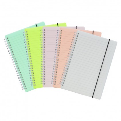 Caderno A5 Plástico Personalizado