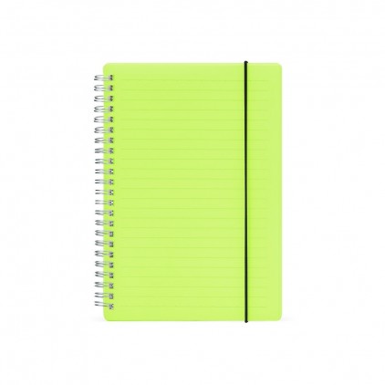 Caderno A5 Plástico Personalizado