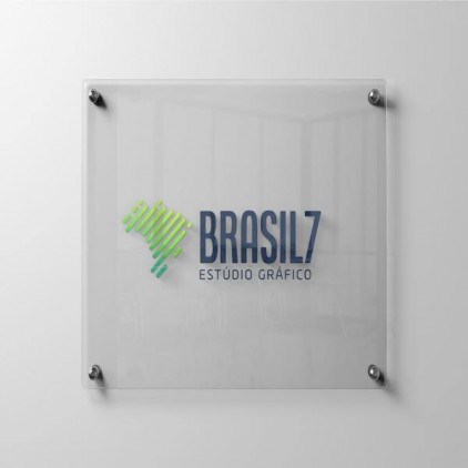 Placa acrílica Personalizado